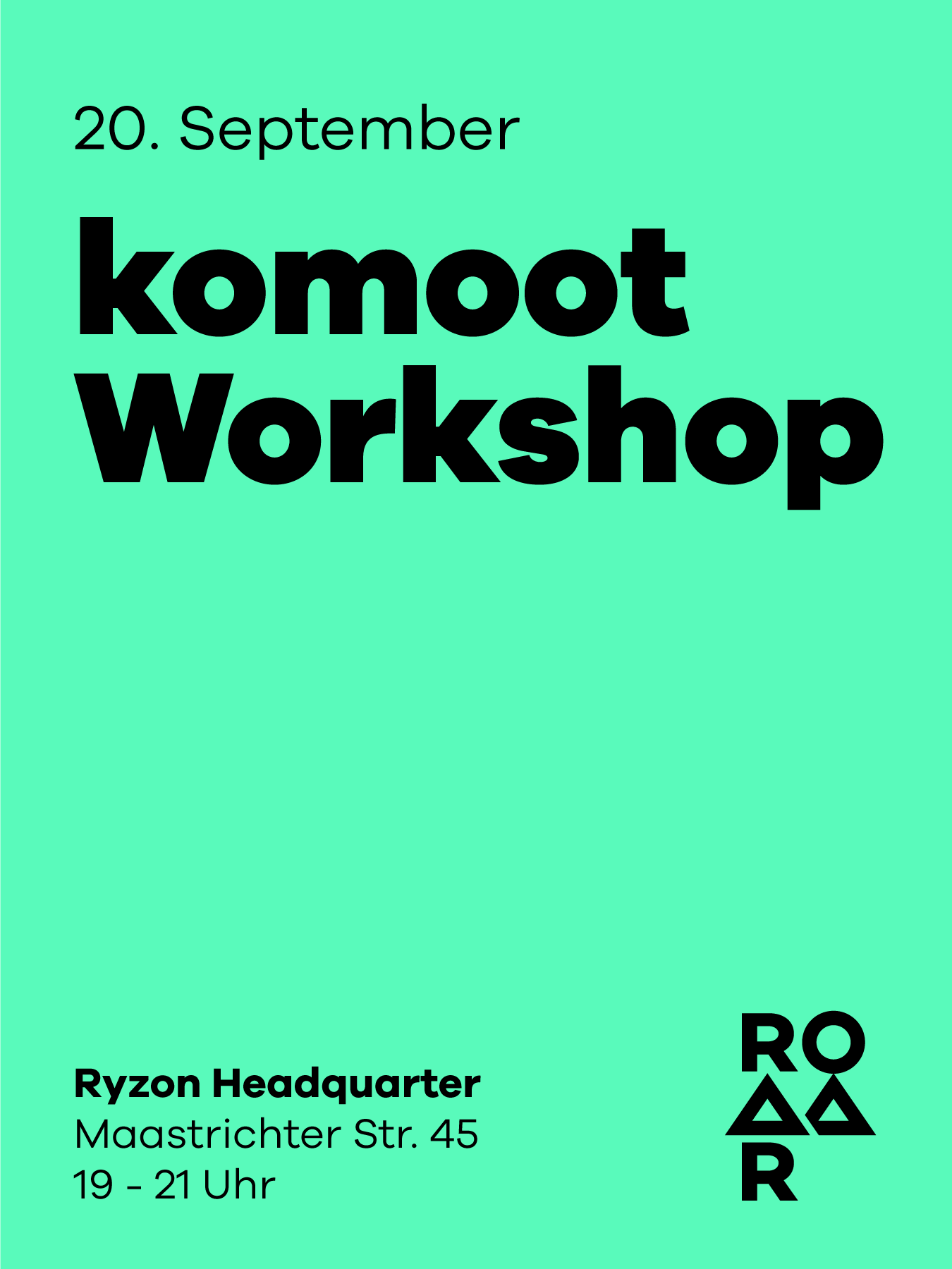 komoot Workshop
